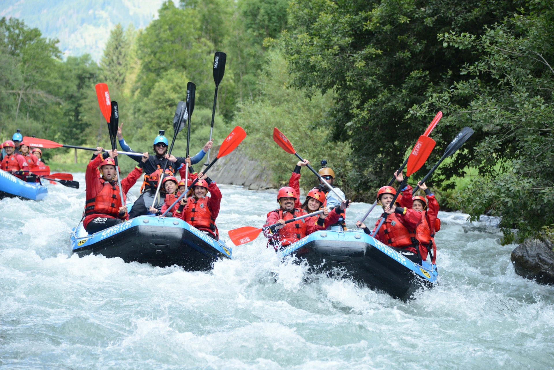 rafting in Val di Sole